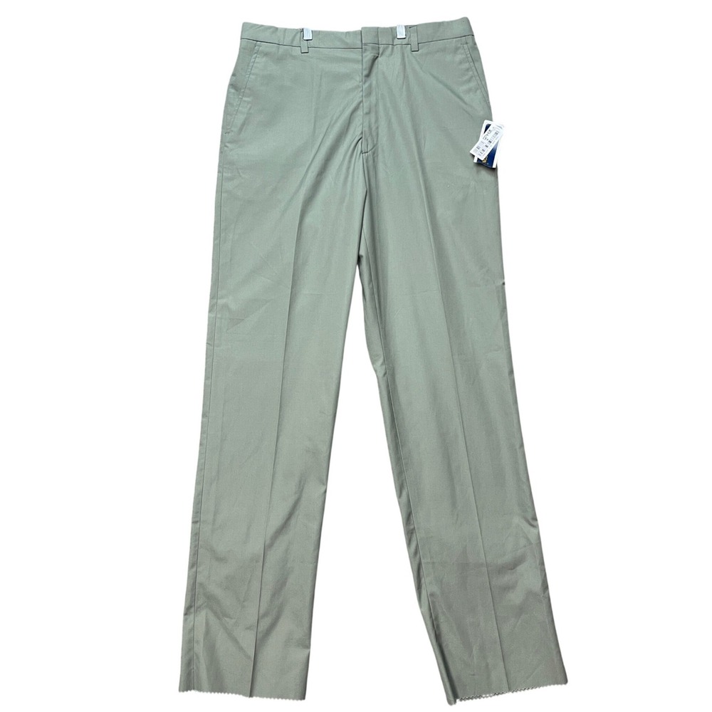 VTG Pendleton Pants Mens 35x36 Sage Green Flat Front Unhemmed Made in USA NEW